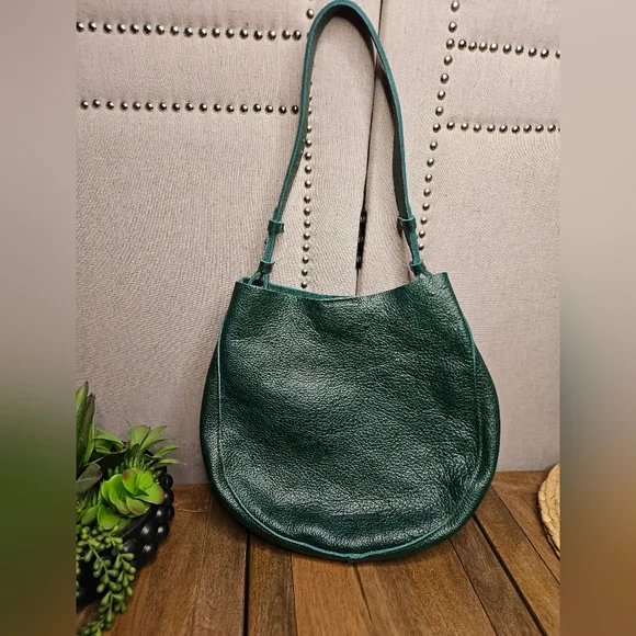 Portland Leather Goods Large Olivia Forrest Green - Picture 2 of 16